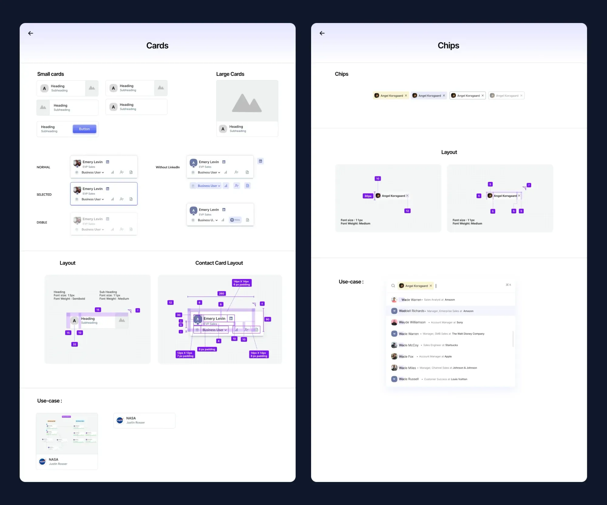 BuyerAssist wireframes overview